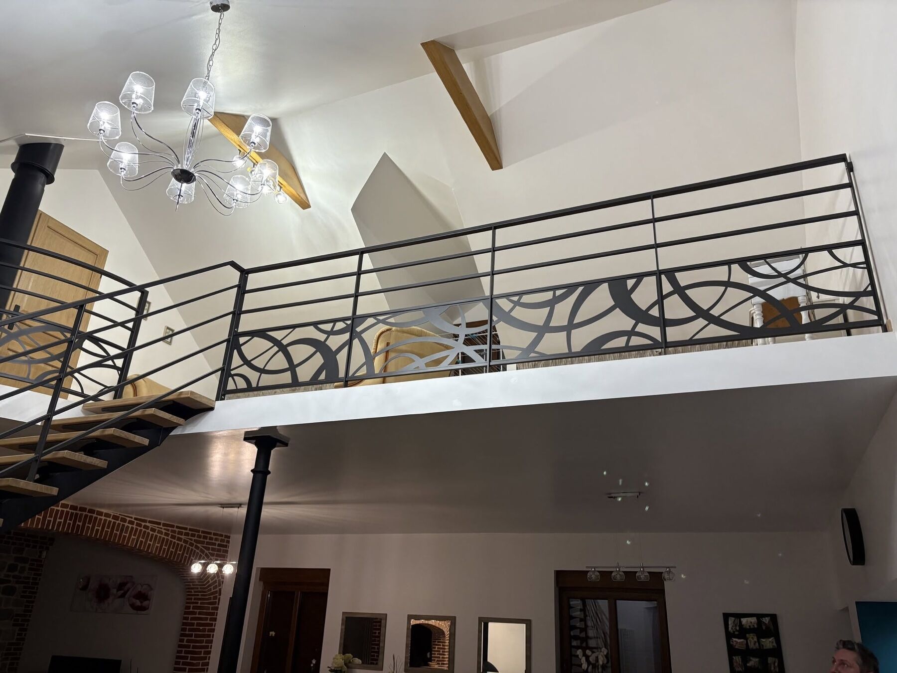 Mezzanine sur mesure, ouvrage métallique AD Créateur
